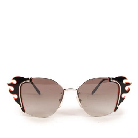 prada flame sunglasses|sunglasses prada original.